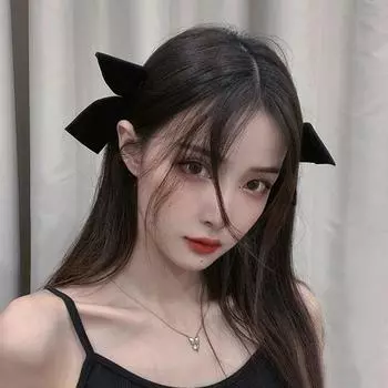 Заколки для волос принцессы, женские заколки для волос, корейские заколки в виде утконоса, заколки для волос Jisoo, заколки для волос с бантом