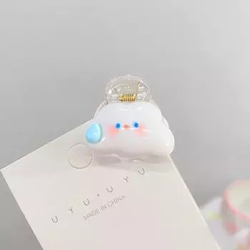 Заколки для волос с милыми мультяшными облаками и желейными звездами, детские заколки для волос красивой формы, повязка на голову, заколки для девочек, детские аксессуары для волос as the picture