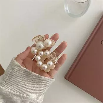 Заколки для волос Styling Claw Crab Sweet Hair Claw Chic Barrettes Accessories Hair Clips Creative 4cm белый