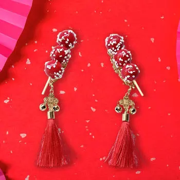 Заколки для волос в китайском стиле, засахаренные ястребы в форме милых креативных аксессуаров в китайском стиле