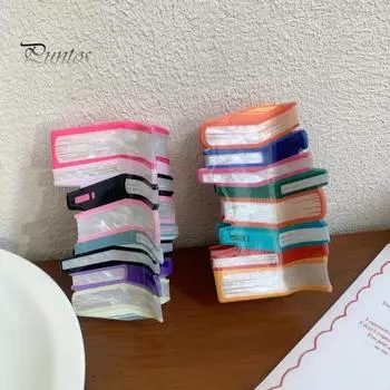 Заколки для волос в виде книги, аксессуары для волос в форме книги, акриловые заколки-краб для волос, заколки для учителей для женщин, любителей книг розовый