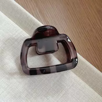 Заколки-крабы для волос с леопардовым принтом, зажимы, зажимы-крабы, женские, для девочек, средние, геометрические, квадратные, держатель для хвостика, заколки для волос, аксессуары для волос