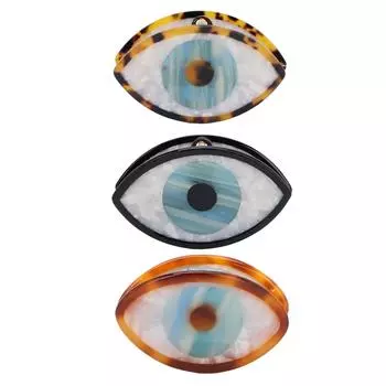 Заколки-крабы для волос Зажимы для волос в форме глаз Декоративные аксессуары для волос Заколки для женщин и девочек 1#