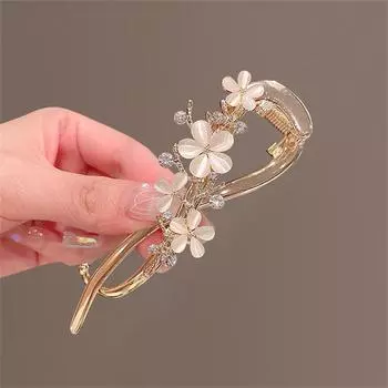 Заколки с кисточками в виде подсолнуха, женские модные заколки для волос, элегантные блестящие заколки для волос с кисточками и бабочками, аксессуары