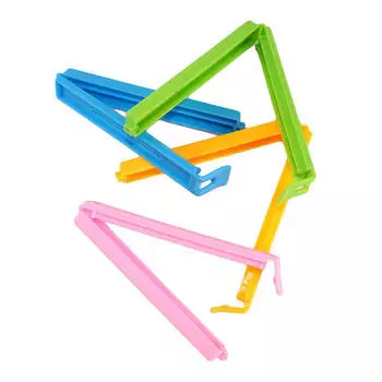 Закрыть зажим для кухни Хранение еды Закуска Пластиковые переносные кухонные принадлежности Инструменты Сумка зажимы Запечатывание Запечатывание Зажим для герметика