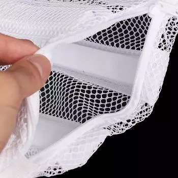 Закрытие Мешок для стирки обуви Сетка для стирки Полиэстер Сушка для белья Защитный Прочный