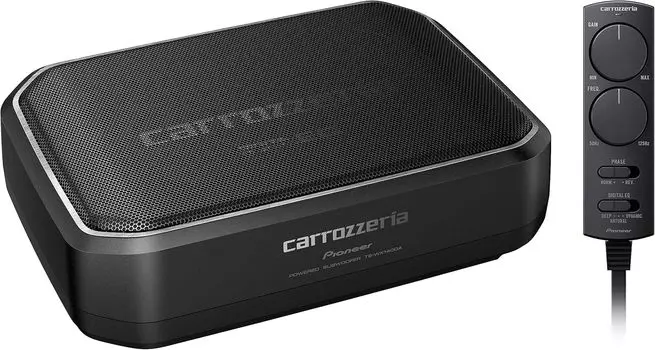 Закрытый динамик Pioneer Pioneer сабвуфер 20 см x 13 см Активный сабвуфер Carrozzeria [Автомобильный сабвуфер] TS-WX140DA чёрный