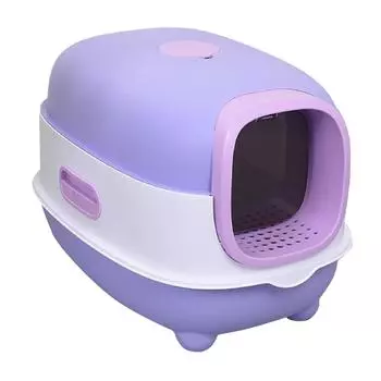 Закрытый кошачий туалет, очень большой, с защитой от брызг и запахов, закрытый кошачий туалет, для кошек