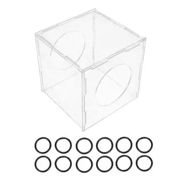 Закрытый ящик для шлифовальной пыли, прозрачный акриловый пылезащитный кожух, пылеулавливающая сетка для гравировки, полировки