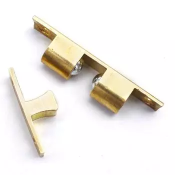 Закрывающая защелка, гладкая поверхность, нержавеющая защитная кухонная дверная защелка со шкафом со свободными винтами A