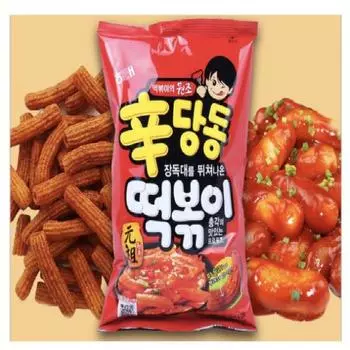 Закуска Haitai Shindangdong Tteokbokki с острым вкусом 110г