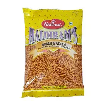 Закуска из картофельной лапши Нимбу Масала (200 г), Nimbu Masala, Haldiram s