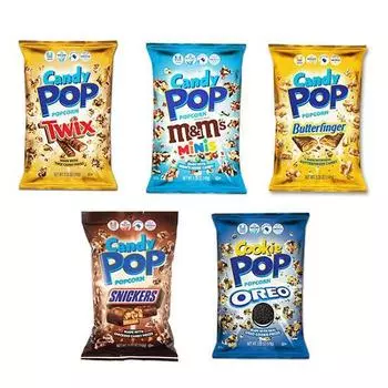 Закуска-поп Большая емкость 149 г 5 видов (Выберите 1), Корейские закуски M&M’s Popcorn