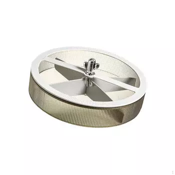 Закусочная тарелка Элегантный сервиз для конфет и орехов without lid