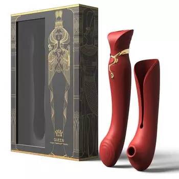 ZALO QUEEN Пульт дистанционного управления Всасывающий Вибрационный Вибратор Всасывающий Вибратор Ротор Двойной в одном Мощная Вибрация USB Зарядка Водонепроницаемый Бесшумный Тепло Согревающий