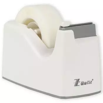 Zalzalio Mini Автоматический безопасный детский диспенсер для ленты Rainbow, 01 Белый, 1 шт.