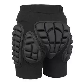 Замечания Япония Бедро Защитные Штаны Размер M Черный Амортизирующий EVA Лыжи Сноуборд Велосипед Скейтборд Затыльник