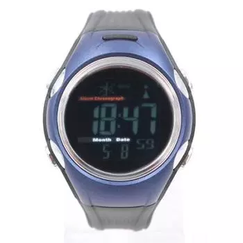 Замечания Япония Часы Мужские Женские Солнечные Радиоволны Водонепроницаемые Радио Солнечный Синий