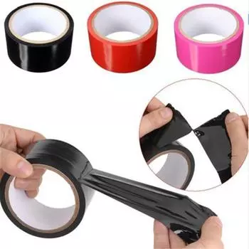 Замечательная 1 шт. бессвязная статическая пластиковая лента для взрослых, ограничители для секса, игрушки для флирта для пар