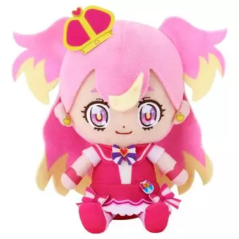 Замечательная плюшевая игрушка Pretty Cure Friends Кьюр Вондерфул [BANDAI] Кьюр!