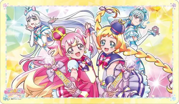 Замечательный резиновый коврик PreCure с характерным рисунком! [C] (ENR-084)