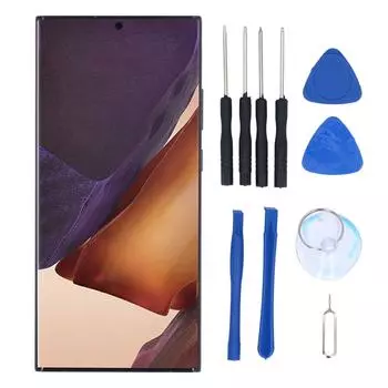 Замена экрана телефона Note20 Ultra 5G SM N986B сенсорный дисплей дигитайзер сборка запасные части