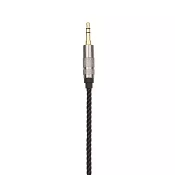 Замена аудиокабеля 3,5 мм для наушников Sennheiser HD414 HD650 HD600 HD580 HD565 HD545 чёрный