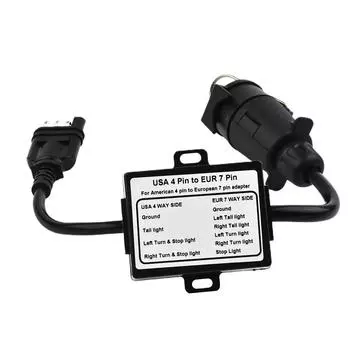 Замена аксессуаров для прицепа Light Converter 4 в 13