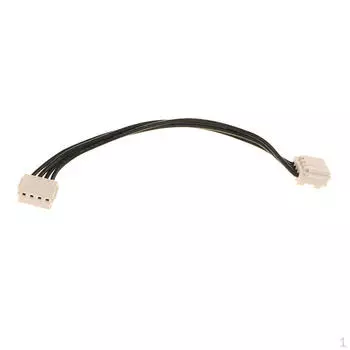 Замена четырехконтактного встроенного шнура питания для 4-консоли