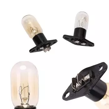 Замена цоколя лампы накаливания для микроволновой печи 230 В 20 Вт с патроном для лампы