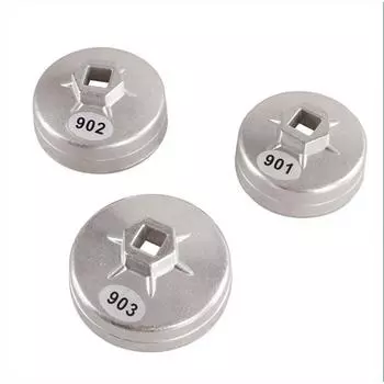 Замена для Mercedes Benz алюминиевый масляный фильтр ключ головка съемник инструмент автомобильные аксессуары 901 серебряный