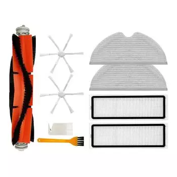 Замена для Xiaomi Mi Robot Vacuum Mop 2 STYTJ03ZHM запасные части аксессуары основная боковая щетка фильтр Hepa ткань для швабры CHINA