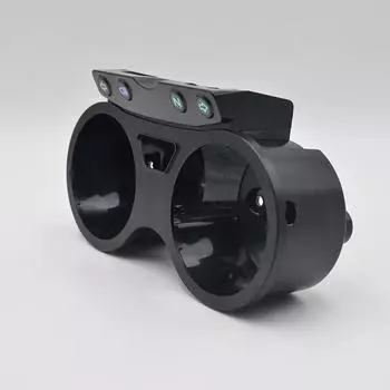 Замена для Yamaha YBR 125 ED 2005-2009 Черный спидометр одометр нижняя крышка приборной панели декоративная рамка чёрный