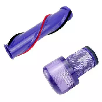 Замена фильтра для пылесоса Dyson V12, роликовая щетка с высоким крутящим моментом, противозапутывающая, сменные детали, роликовая щетка