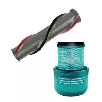 Замена фильтра для пылесоса Dyson V15, роликовая щетка с высоким крутящим моментом, противозапутывающая, сменные детали, роликовая щетка