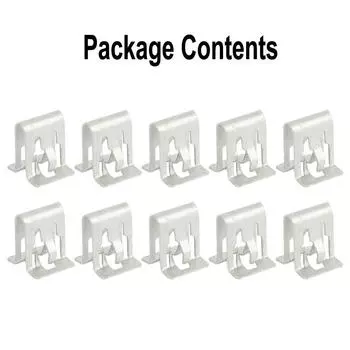 Замена фиксатора серебристого цвета Аксессуары для автомобиля