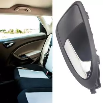 Замена гальванического покрытия правой внутренней внутренней дверной ручки 6J1837114A для SEAT-Ibiza 2009-2012