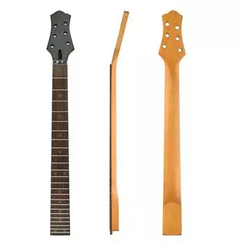 Замена грифа электрогитары, 24 лада, 25,6-дюймовая кленовая ручка, гриф из палисандра, электрогитара