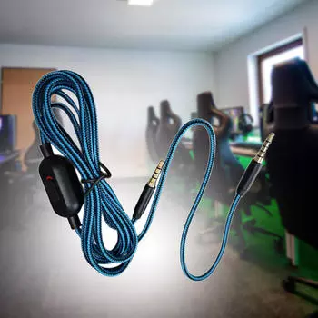 Замена кабеля съемной игровой гарнитуры для Pro / G433 G233 синий