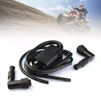 Замена катушки зажигания, часть искры, черная модифицированная катушка зажигания мотоцикла для YAMAHA YFZ350 1997-2006 гг.