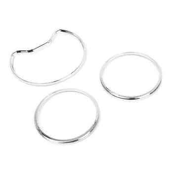 Замена колец шкалы спидометра для Mercedes Benz W210 W202 A208 1995-2001 гг. 0 серебряный