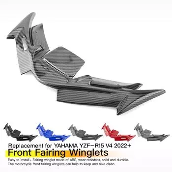 Замена крыльев переднего обтекателя мотоцикла для YAMAHA YZF R15 V4.0 2022+ красный