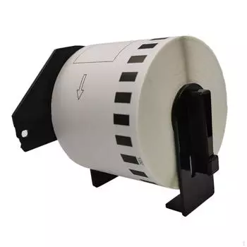 Замена непрерывных этикеток, этикетка для принтера с кронштейном, бумажная лента DK-22205 DK-205