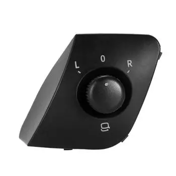 Замена переключателя бокового зеркала автомобиля, левое и правое зеркало заднего вида, ручка регулировки, автомобильные аксессуары чёрный