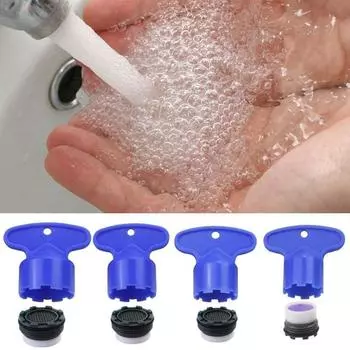 Замена пластикового вкладыша аэратора кухонного смесителя 21.5mm