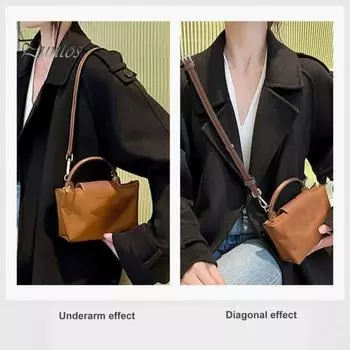 Замена плечевого ремня для сумки из искусственной кожи, регулируемый плечевой ремень для сумки через плечо без пробивки, модификация для ремонта сумки