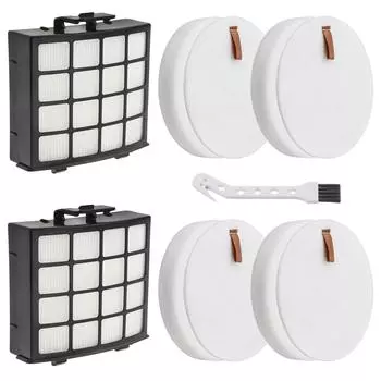 Замена подходит для пылесоса Shark APEX DuoClean AZ1002 AZ1000 AZ1000W AX950 AX951 AX952, деталь № XFF650 & XHF650 & 1173FT950