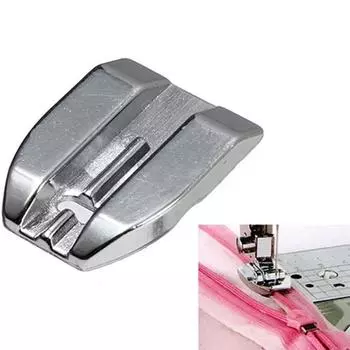 Замена прижимной лапки для скрытой невидимой молнии для швейной машины 7306A