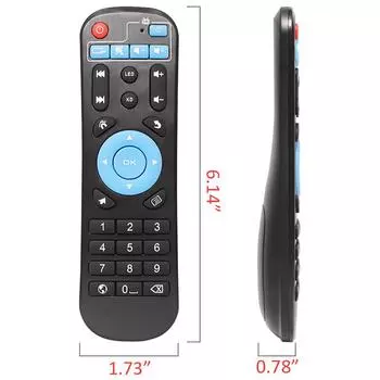 Замена пульта дистанционного управления для ТВ-приставки X88 Pro H96Max Hk1 Tx3 T9 Smart TV Box