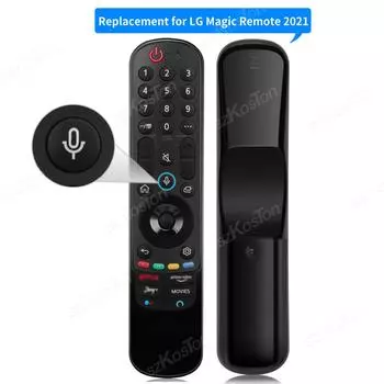 Замена пульта дистанционного управления LG Magic Remote Control MR21GA с функцией голосового управления для телевизоров LG Smart TV UHD OLED QNED NanoCell 4K 8K